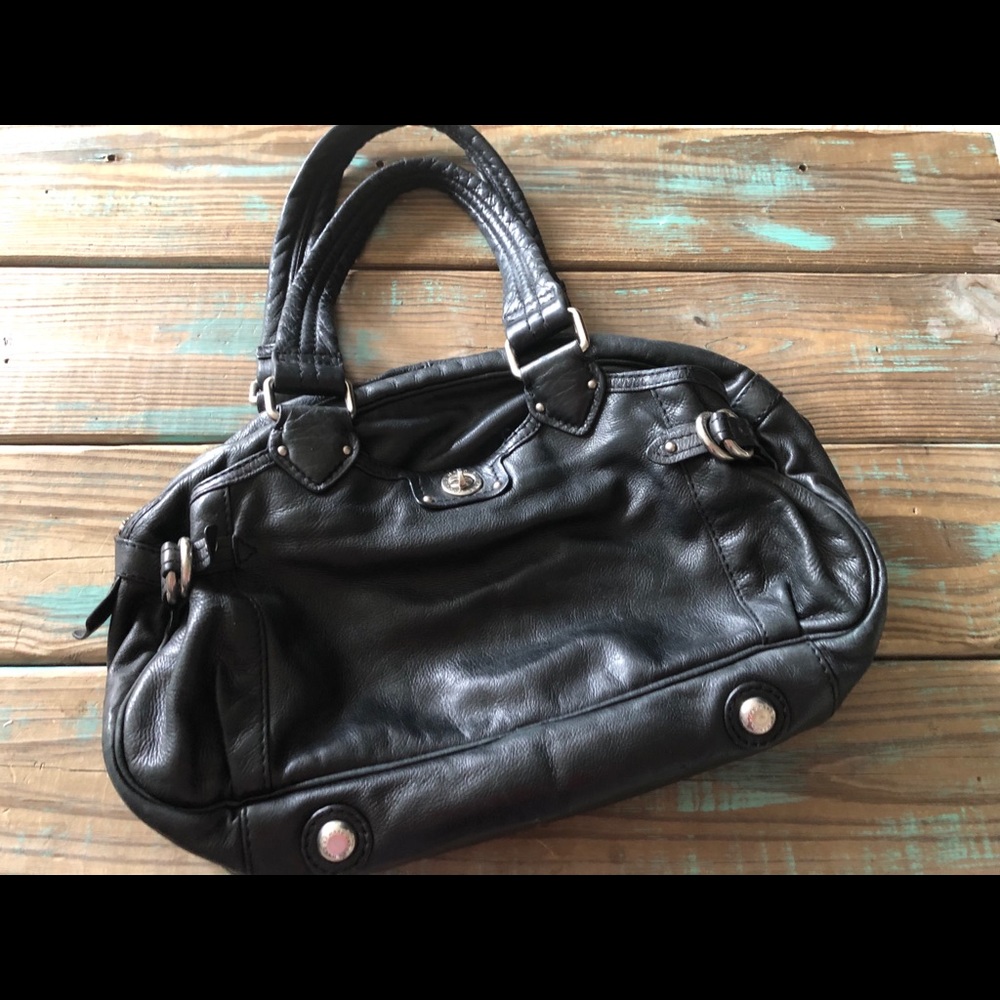 Marc Jacobs vintage leather satchel handbag